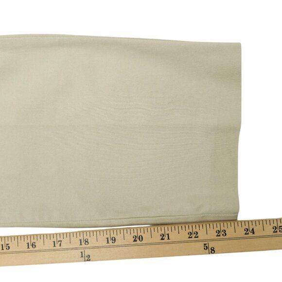 Sue Graver Pull On Crop Pants Womens 10 Mid Rise Stretch Waist Slash Pockets - Picture 10 of 14